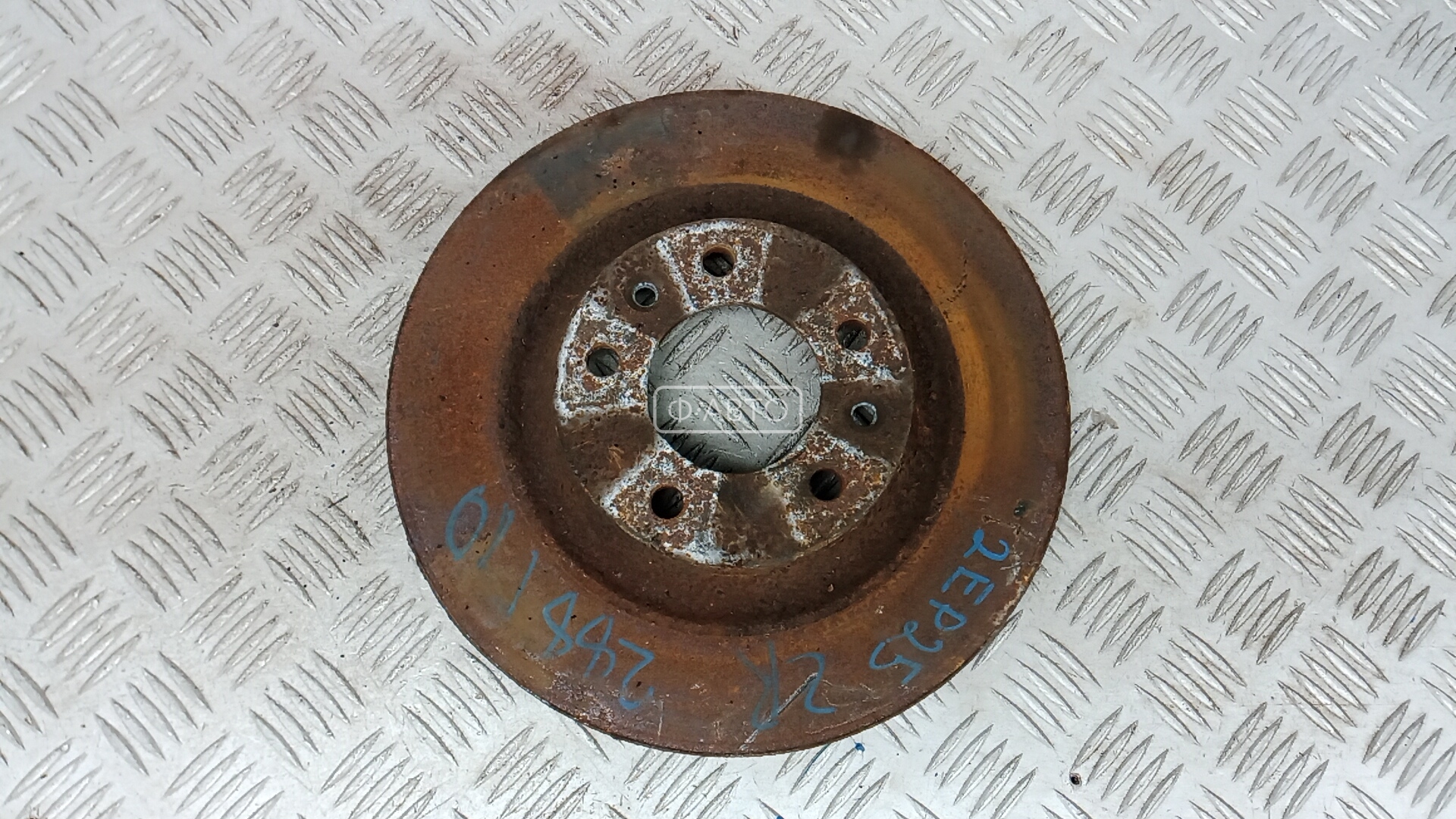 Диск тормозной задний