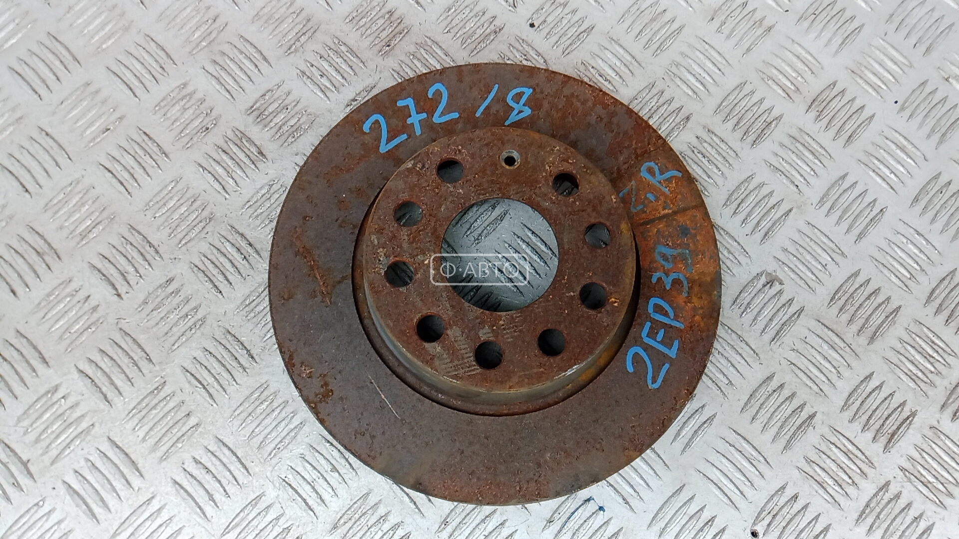 Диск тормозной задний