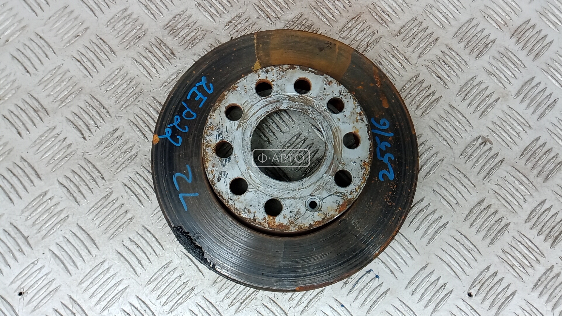 Диск тормозной задний