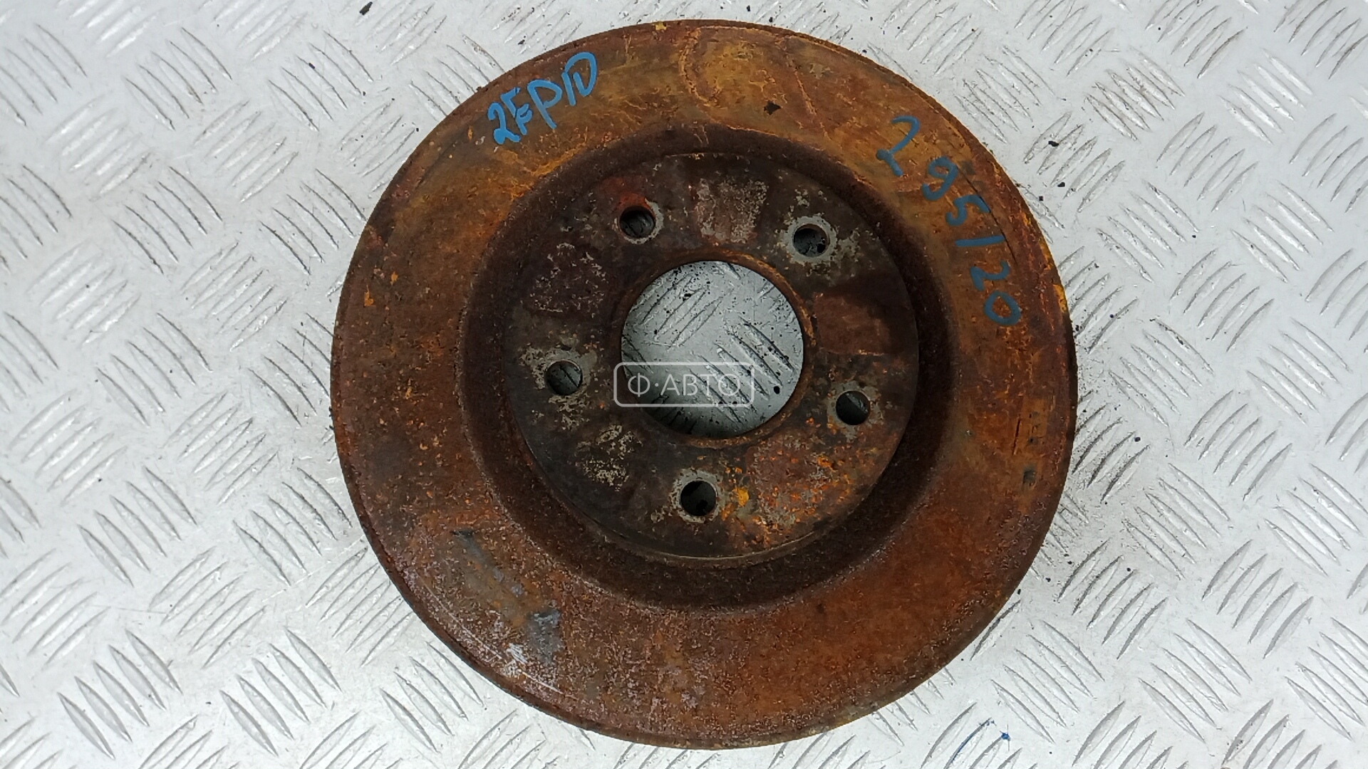 Диск тормозной передний