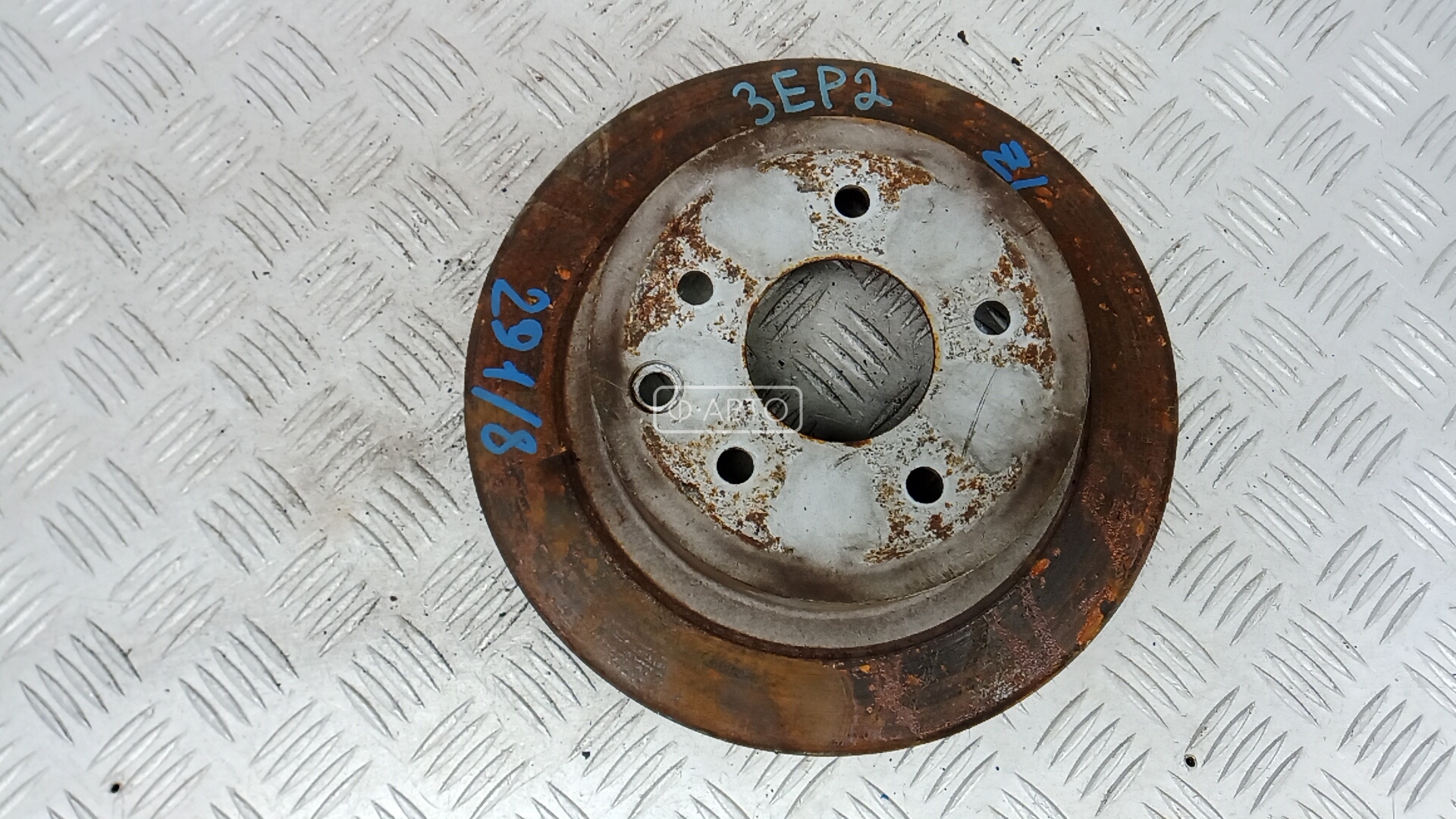 Диск тормозной задний