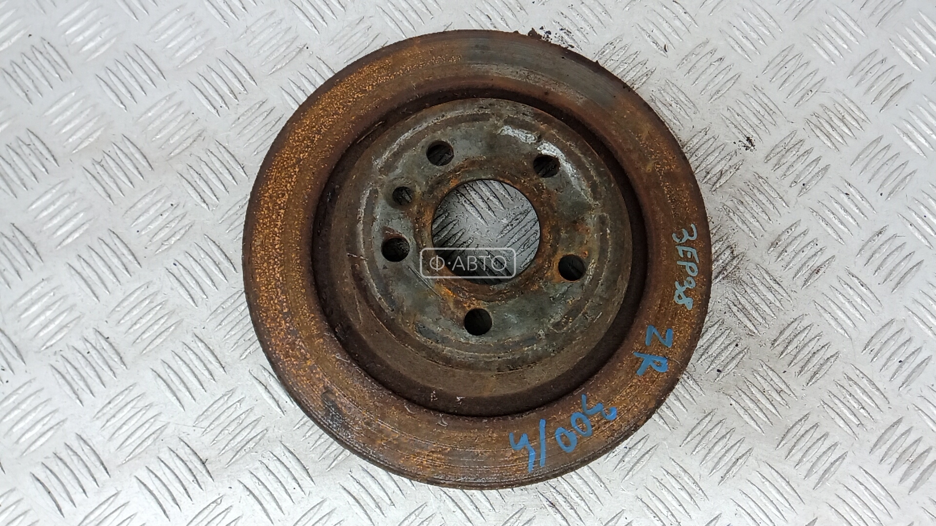 Диск тормозной задний