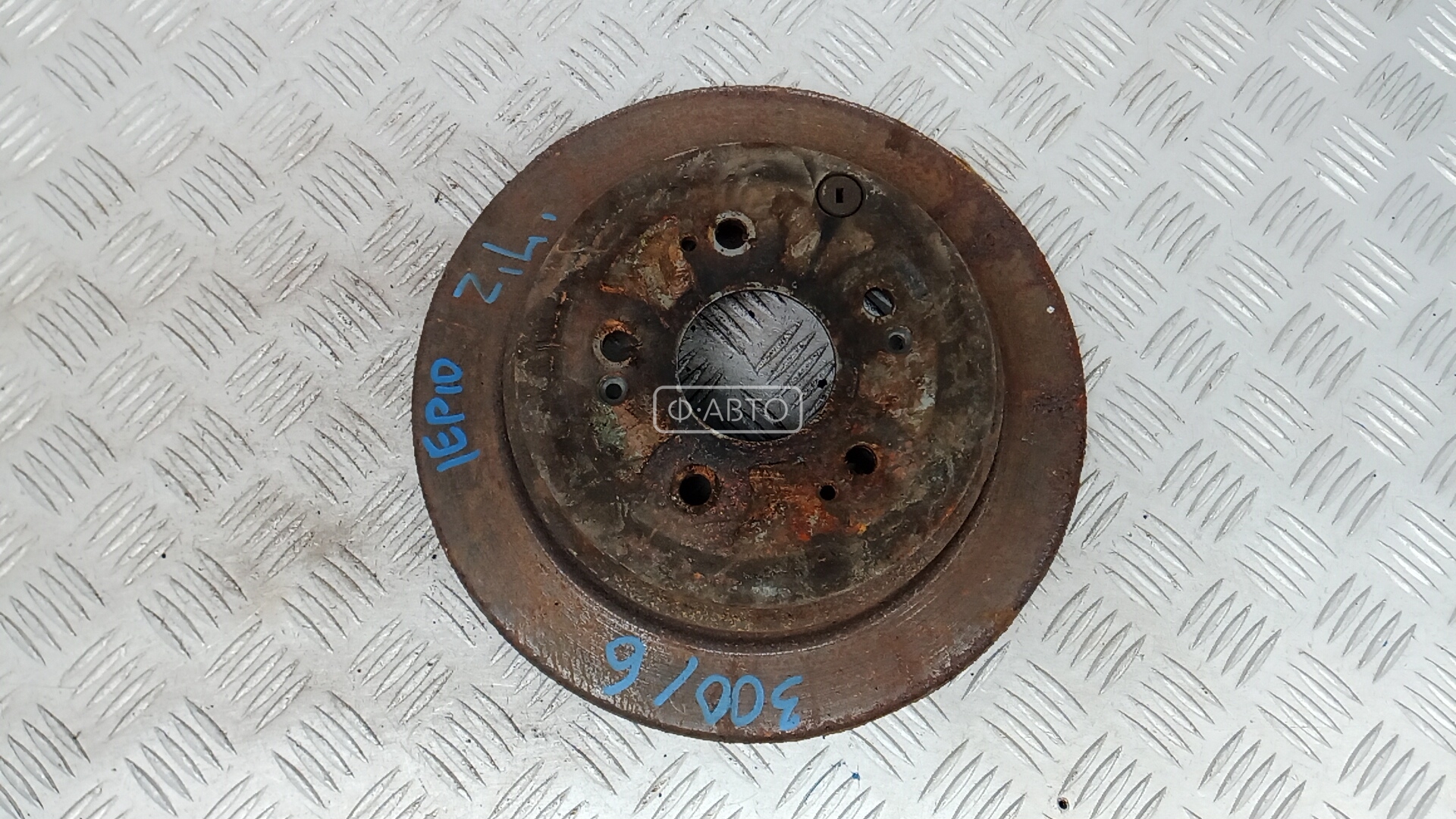 Диск тормозной задний