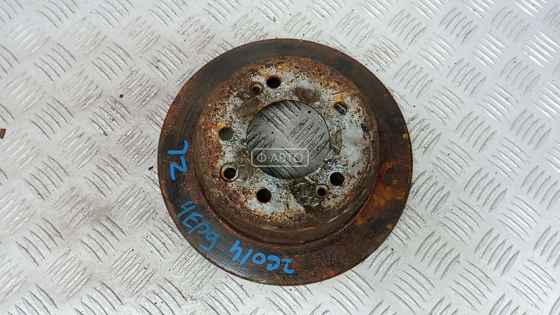 Диск тормозной задний