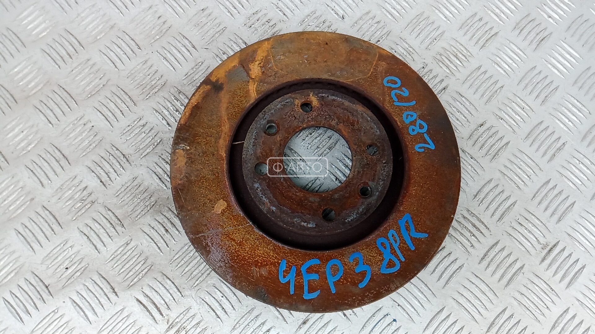 Диск тормозной передний