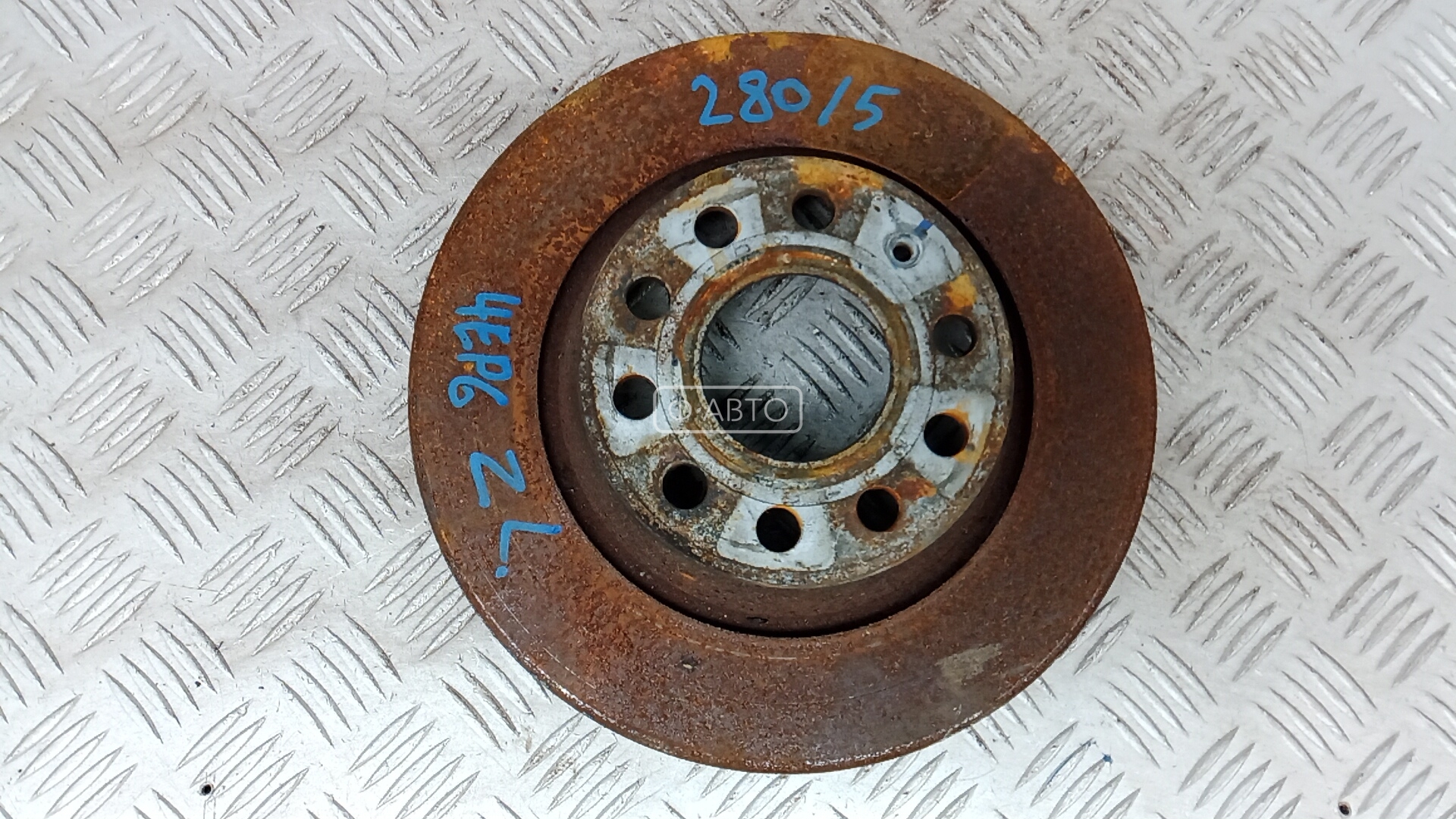 Диск тормозной задний