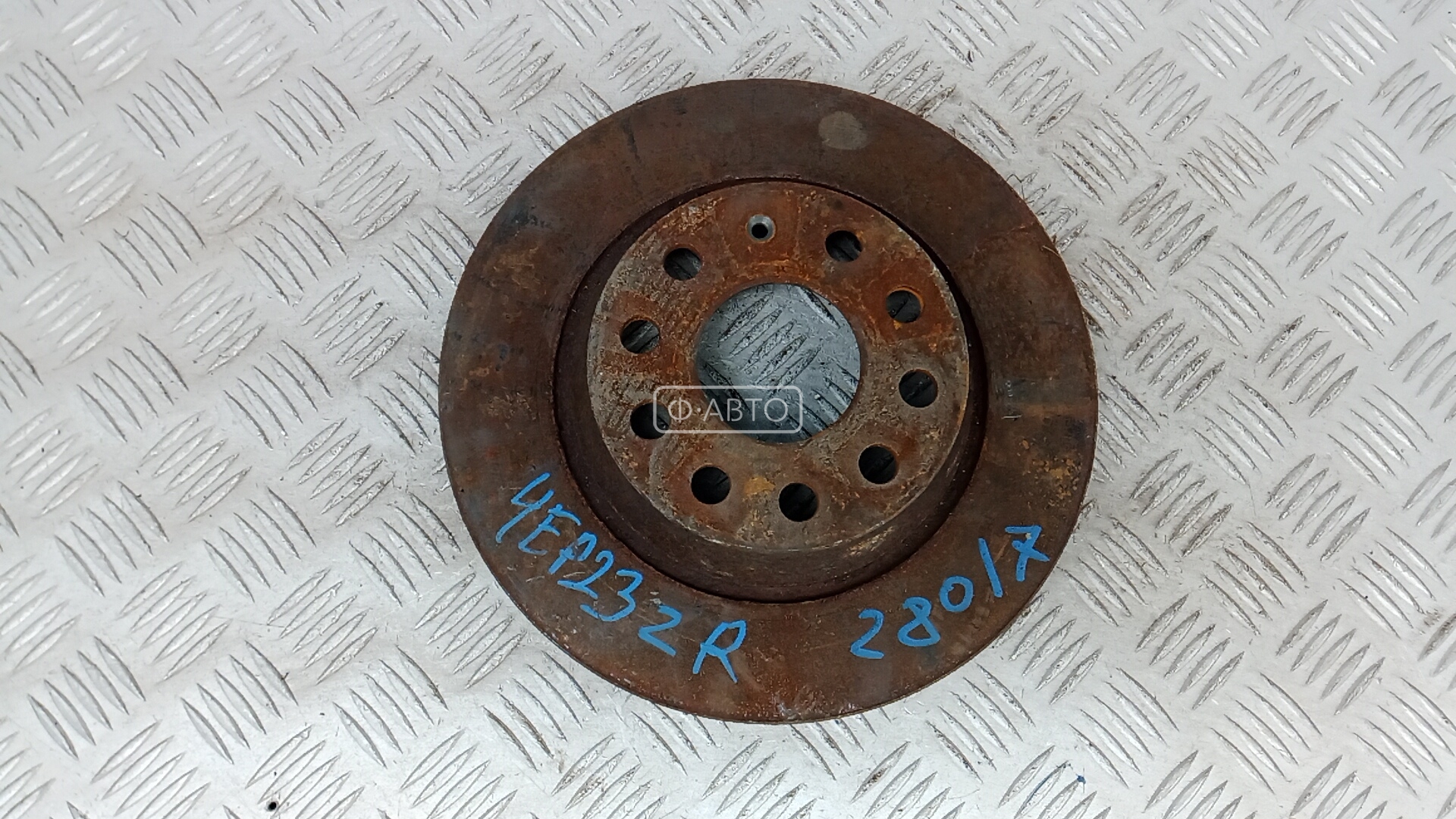 Диск тормозной задний