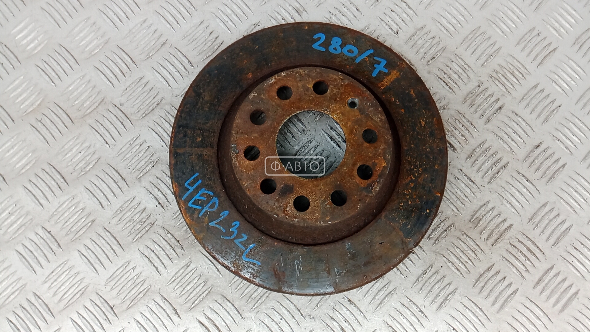 Диск тормозной задний