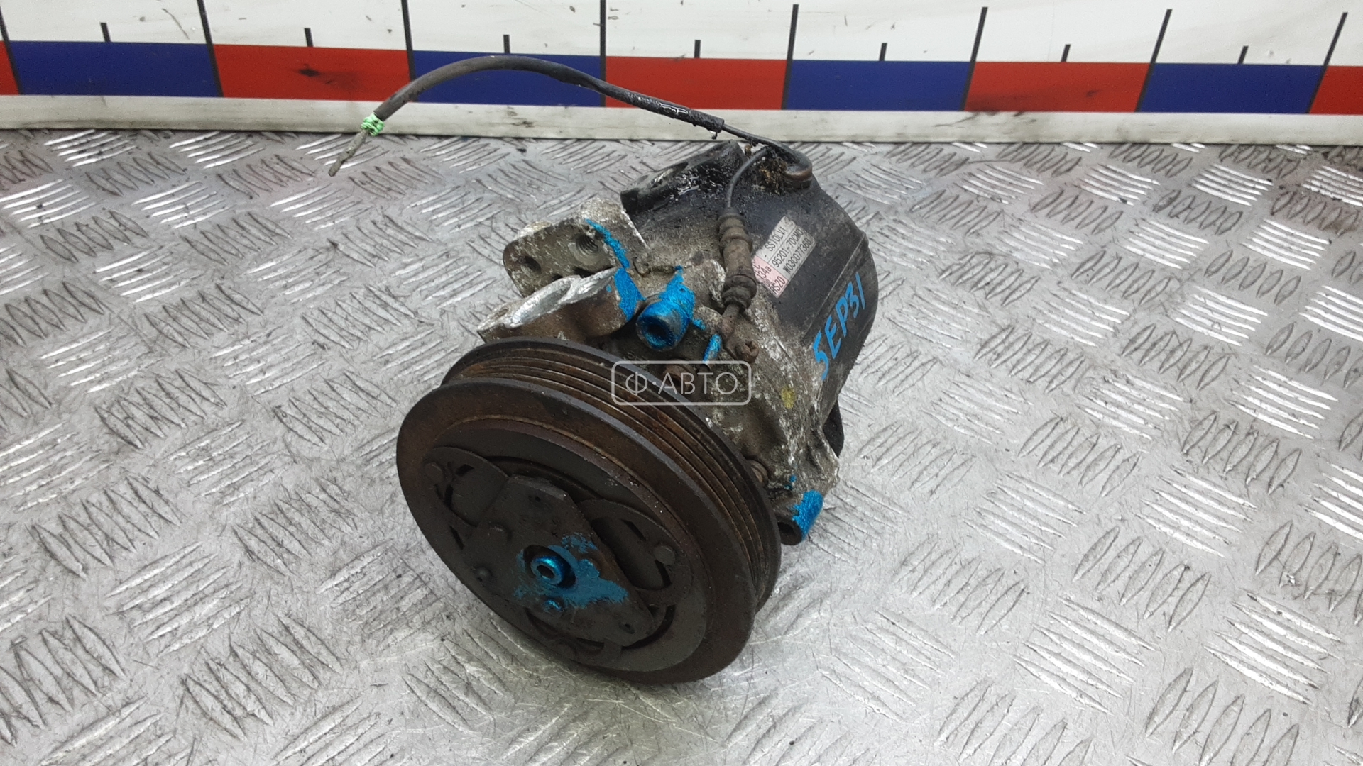 Компрессор кондиционера дизельный