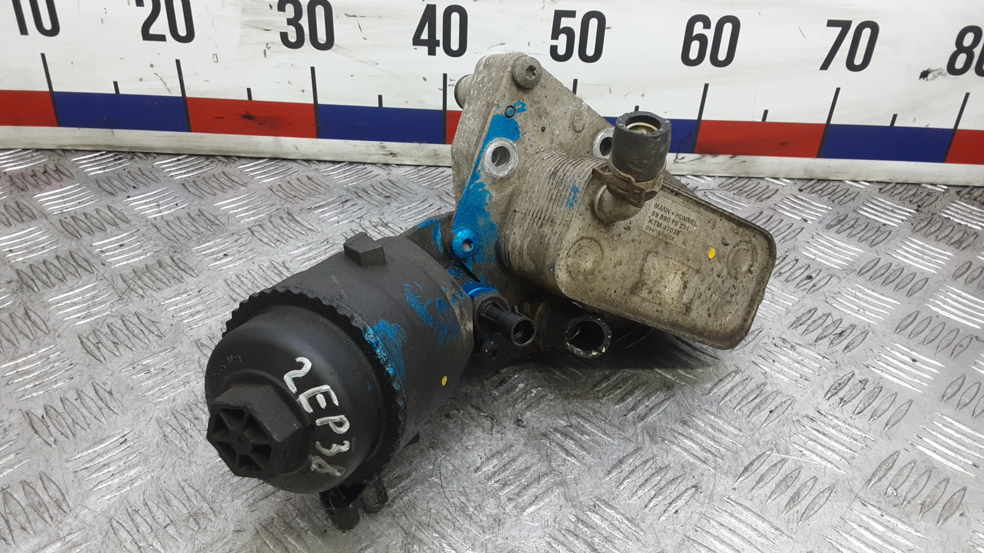 Корпус масляного фильтра дизельный OPEL VECTRA C