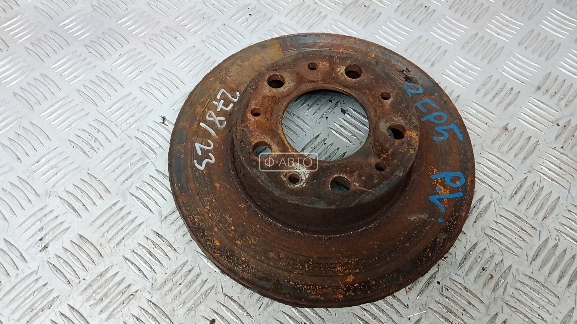 Диск тормозной передний