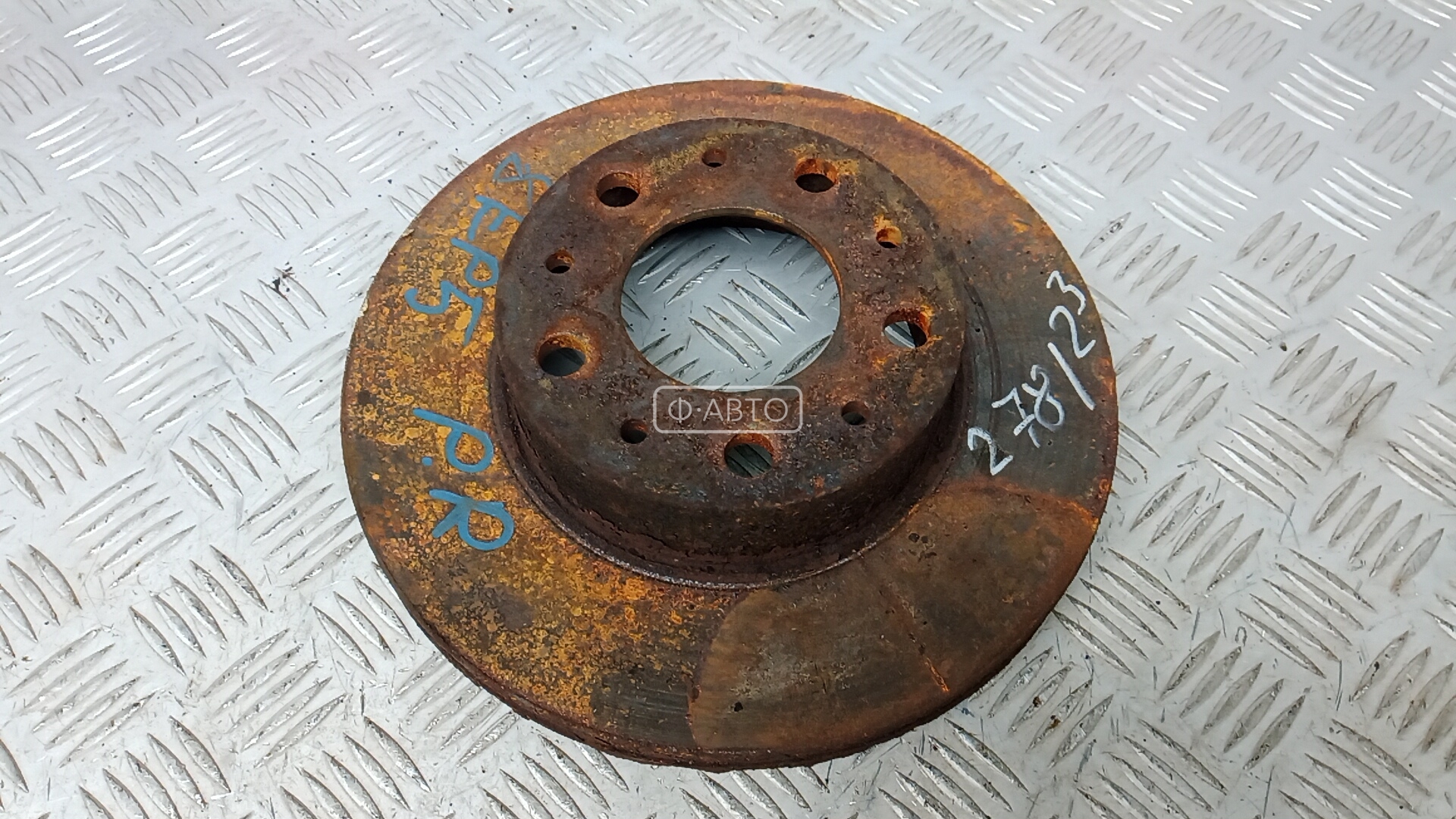 Диск тормозной передний