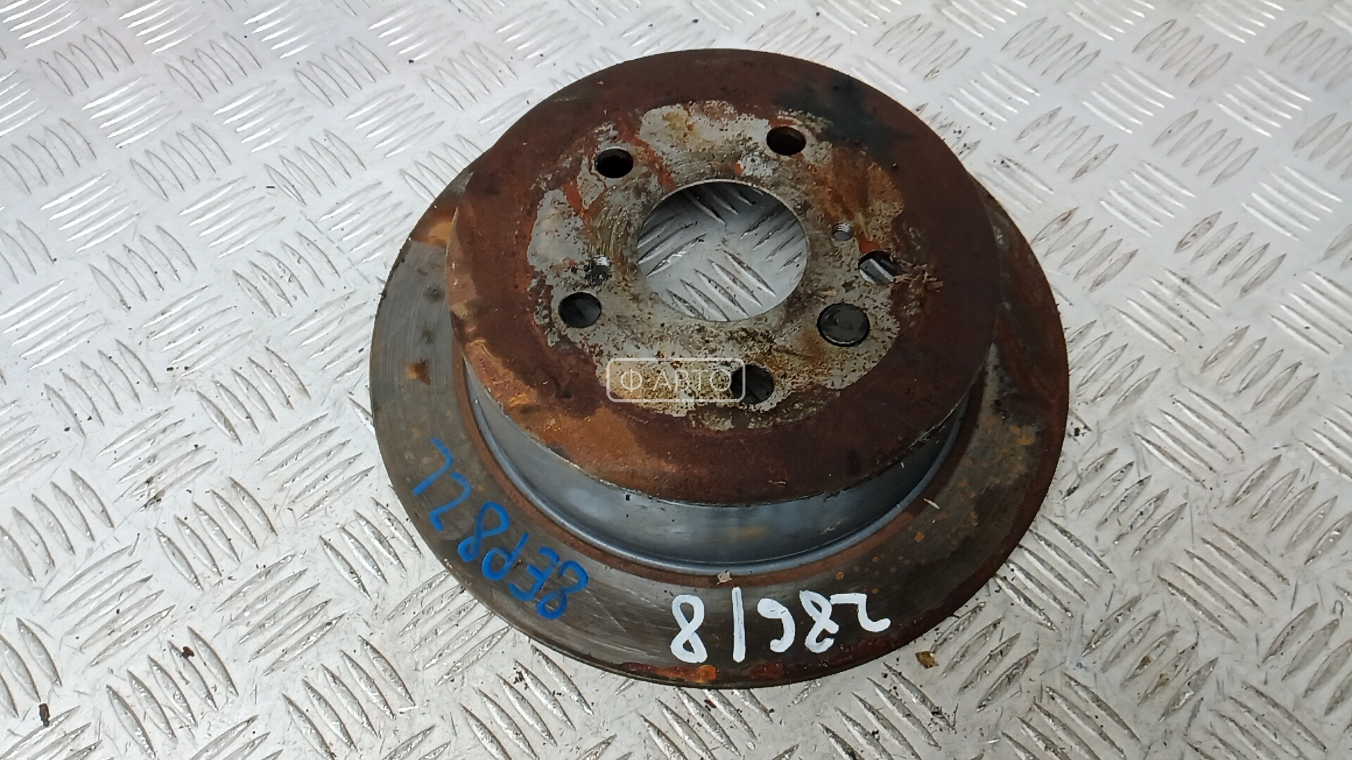 Диск тормозной задний