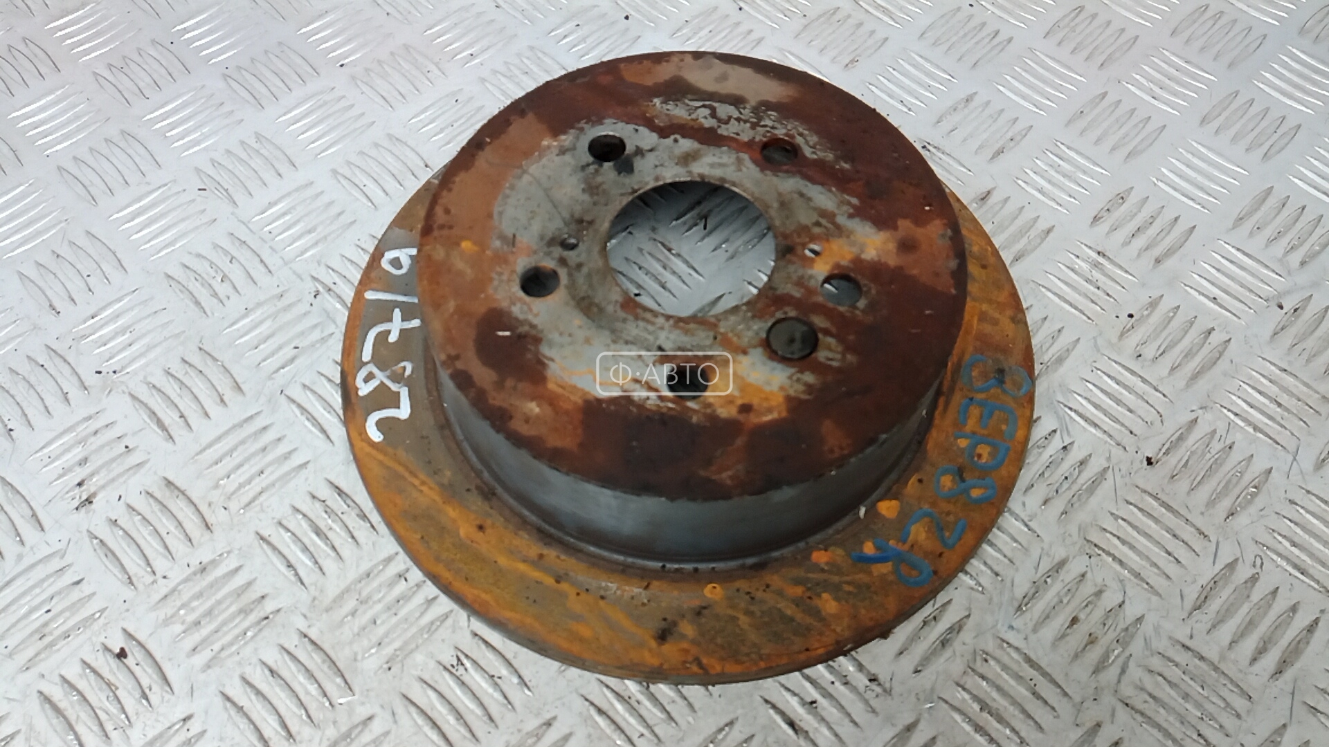 Диск тормозной задний