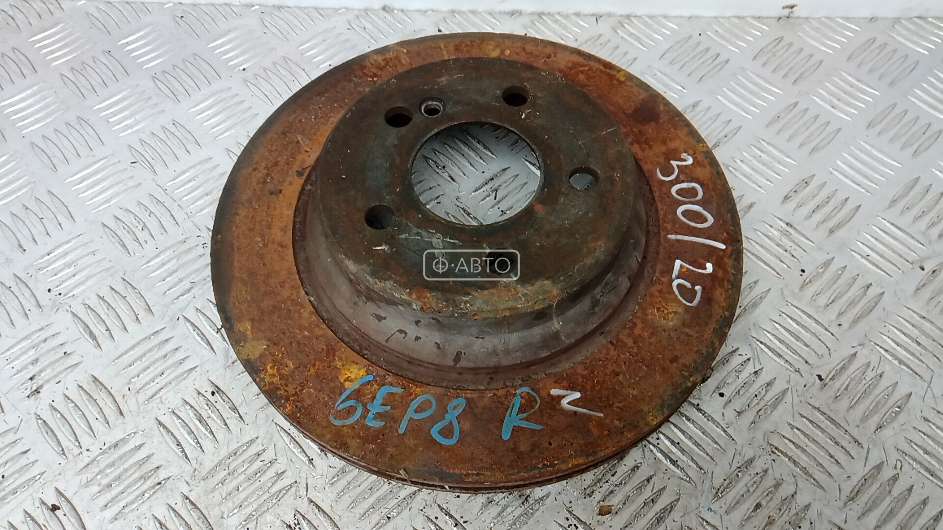 Диск тормозной задний