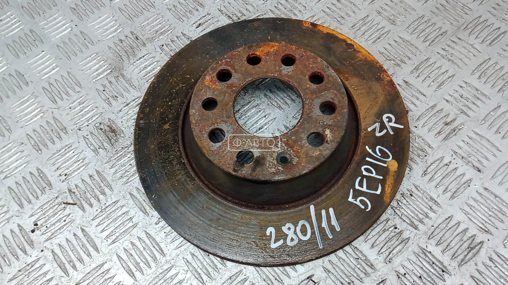 Диск тормозной задний