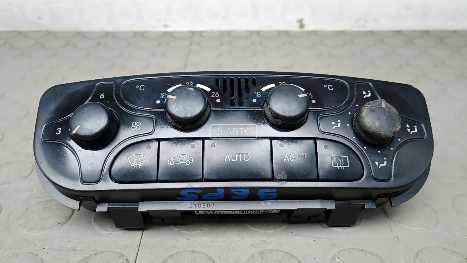 Блок управления печки и климат-контроля