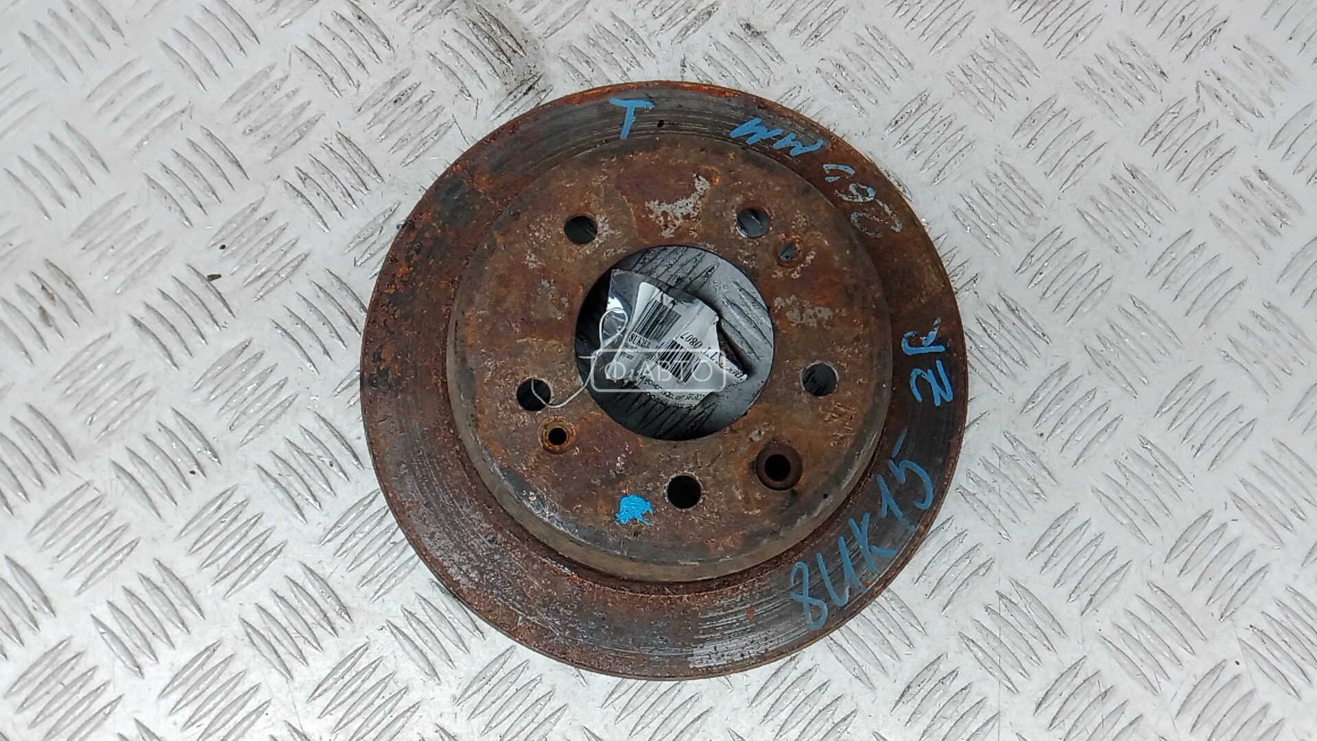 Диск тормозной задний