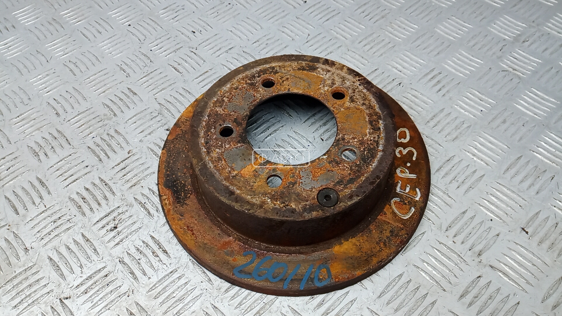 Диск тормозной задний