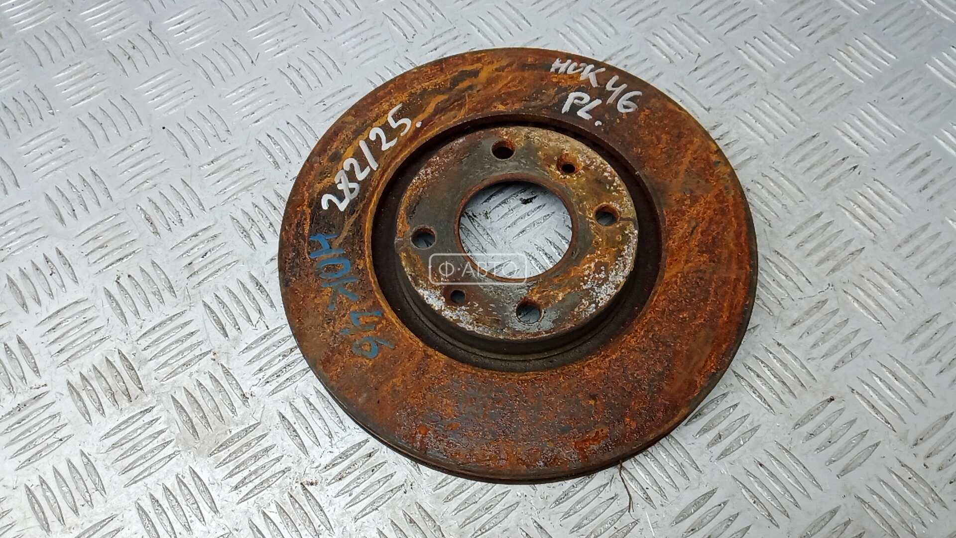 Диск тормозной передний