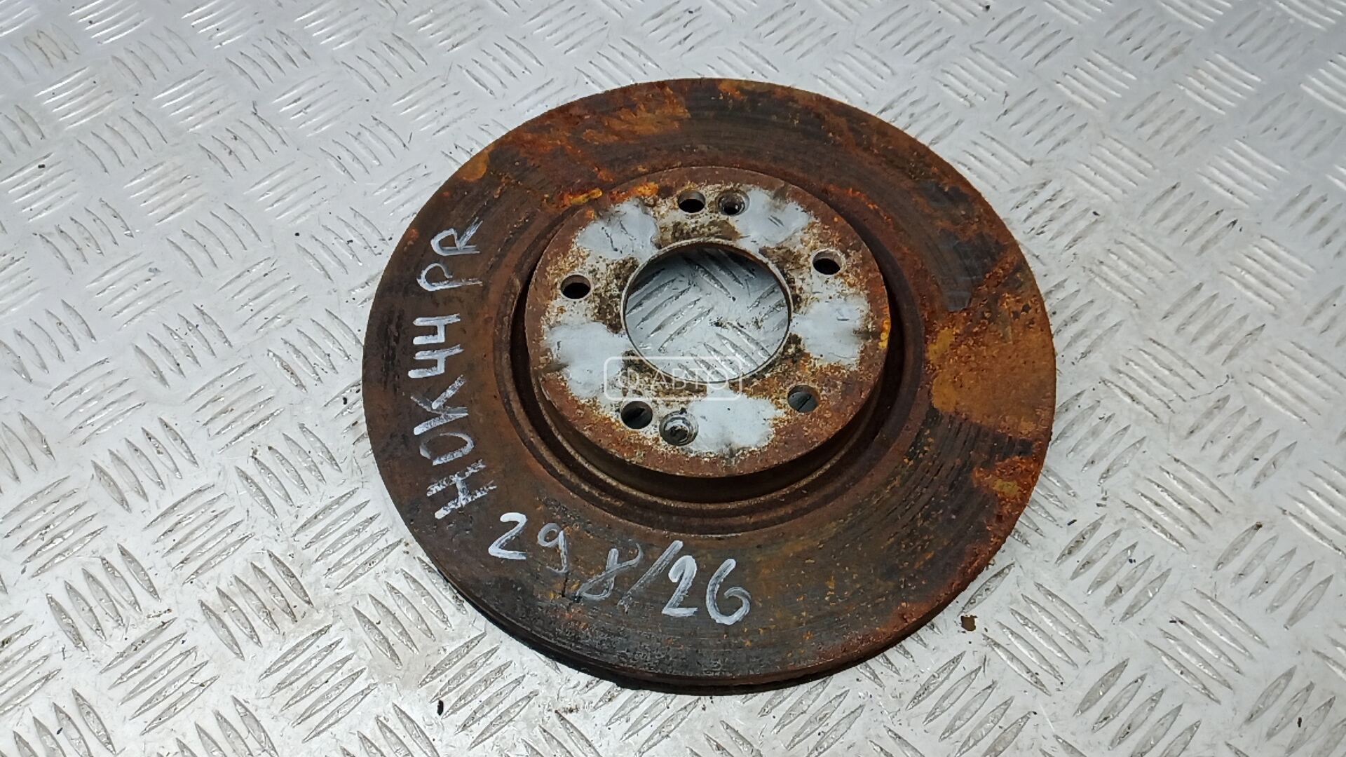 Диск тормозной передний