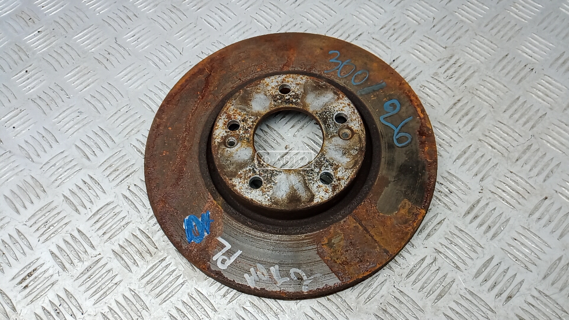 Диск тормозной передний