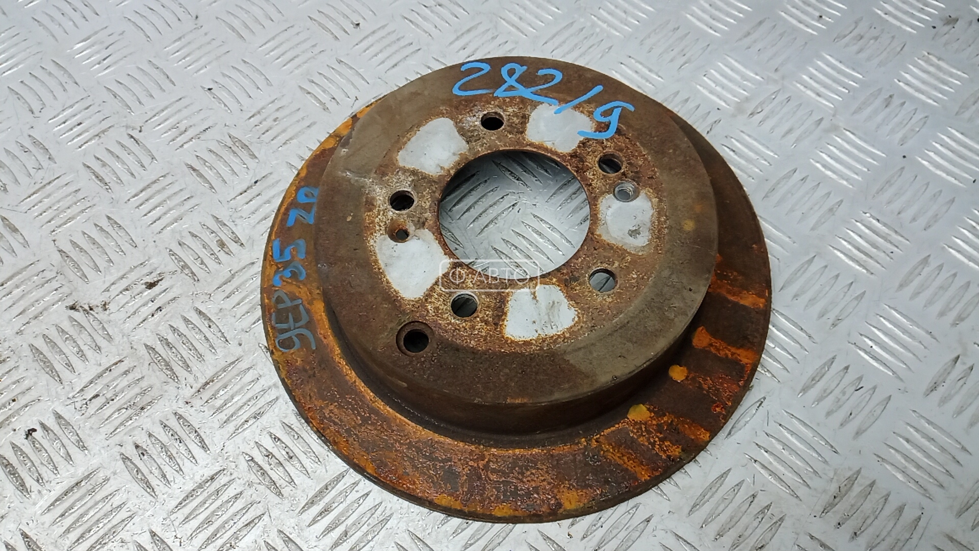 Диск тормозной задний
