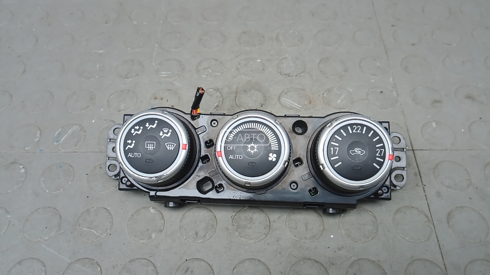 Блок управления печки и климат-контроля