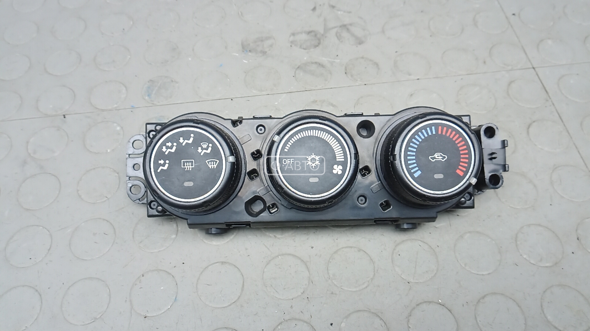 Блок управления печки и климат-контроля