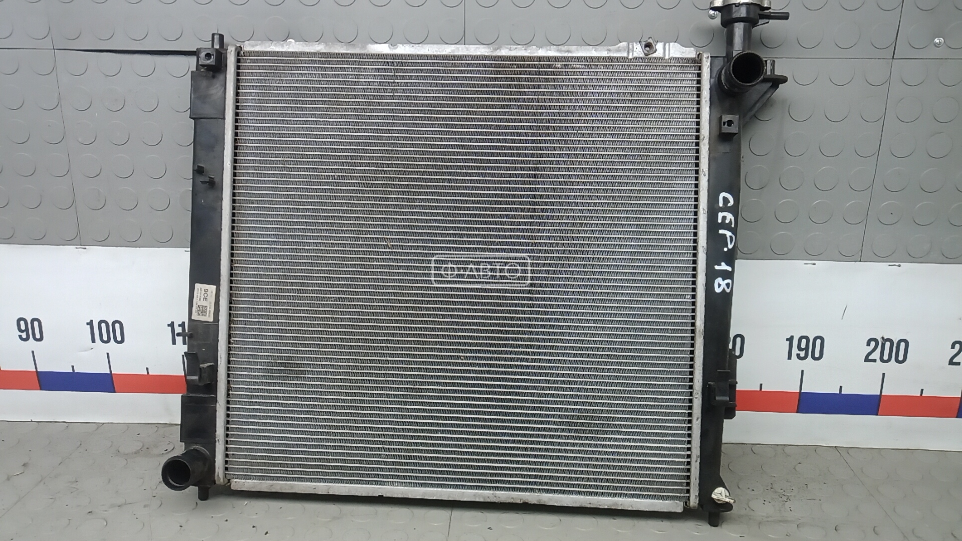 Радиатор системы охлаждения HYUNDAI SANTA FE 2