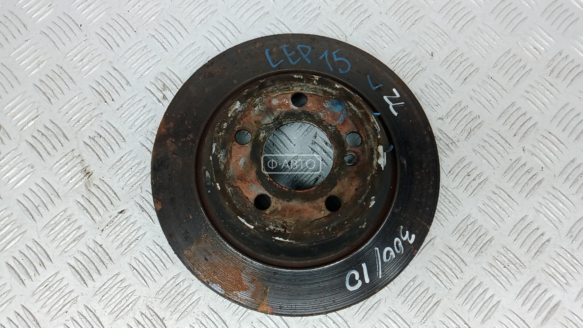 Диск тормозной задний