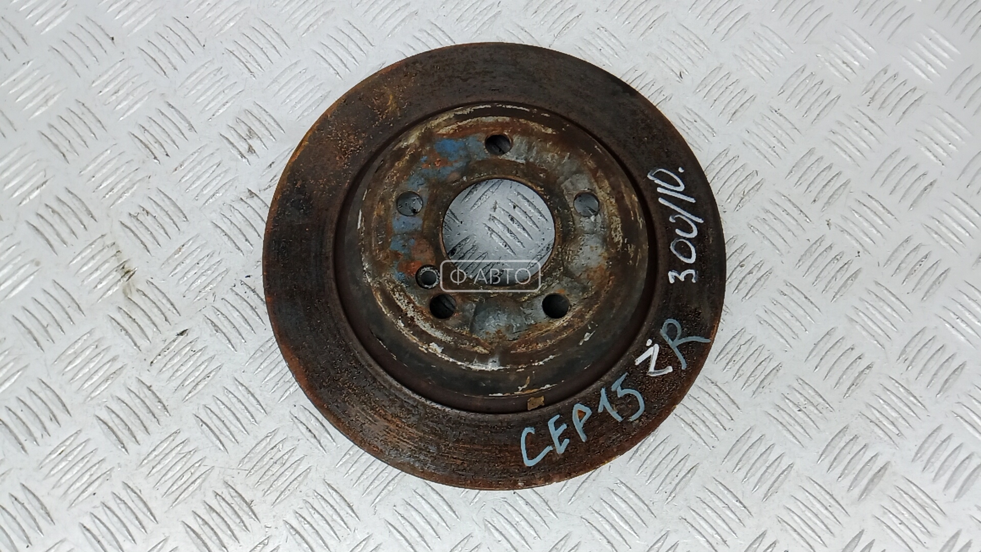 Диск тормозной задний