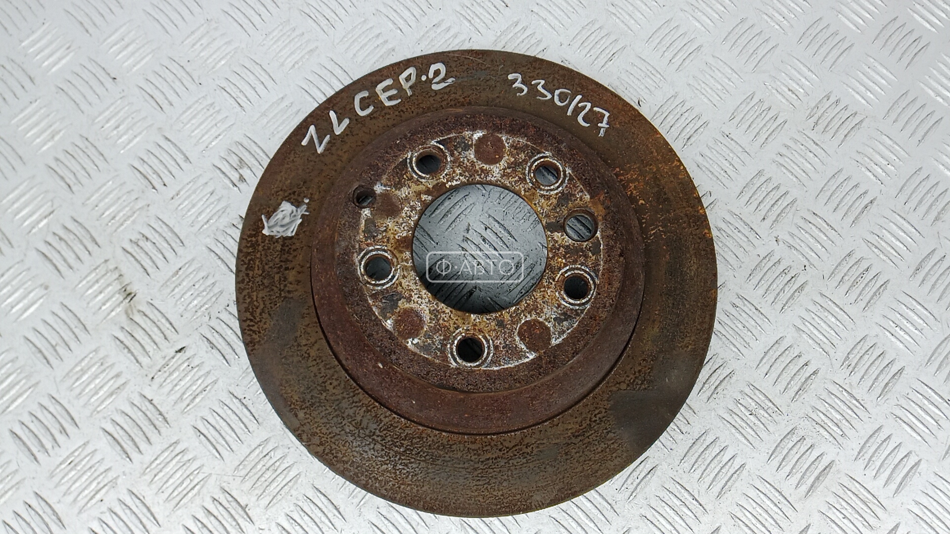 Диск тормозной задний