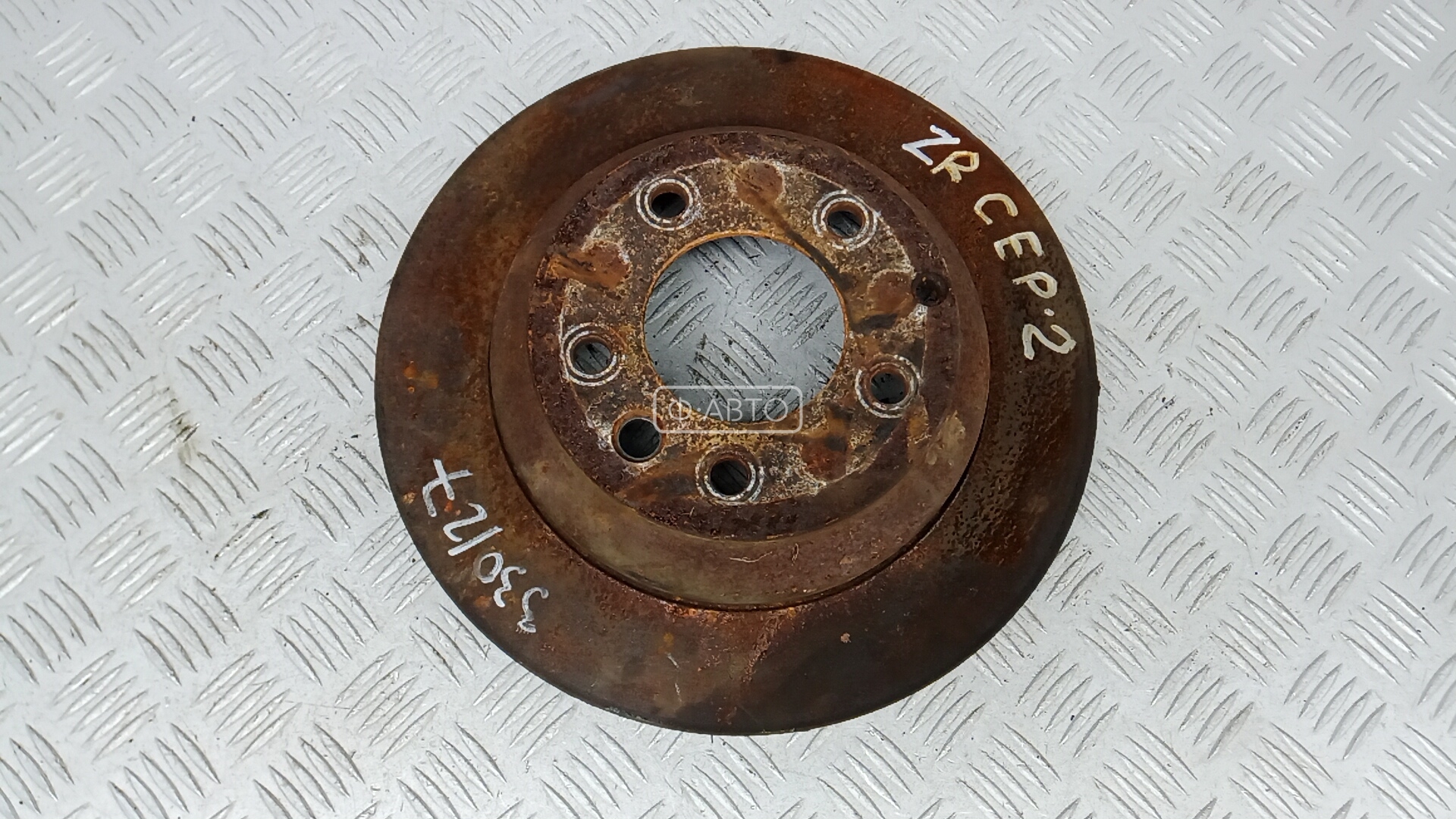 Диск тормозной задний