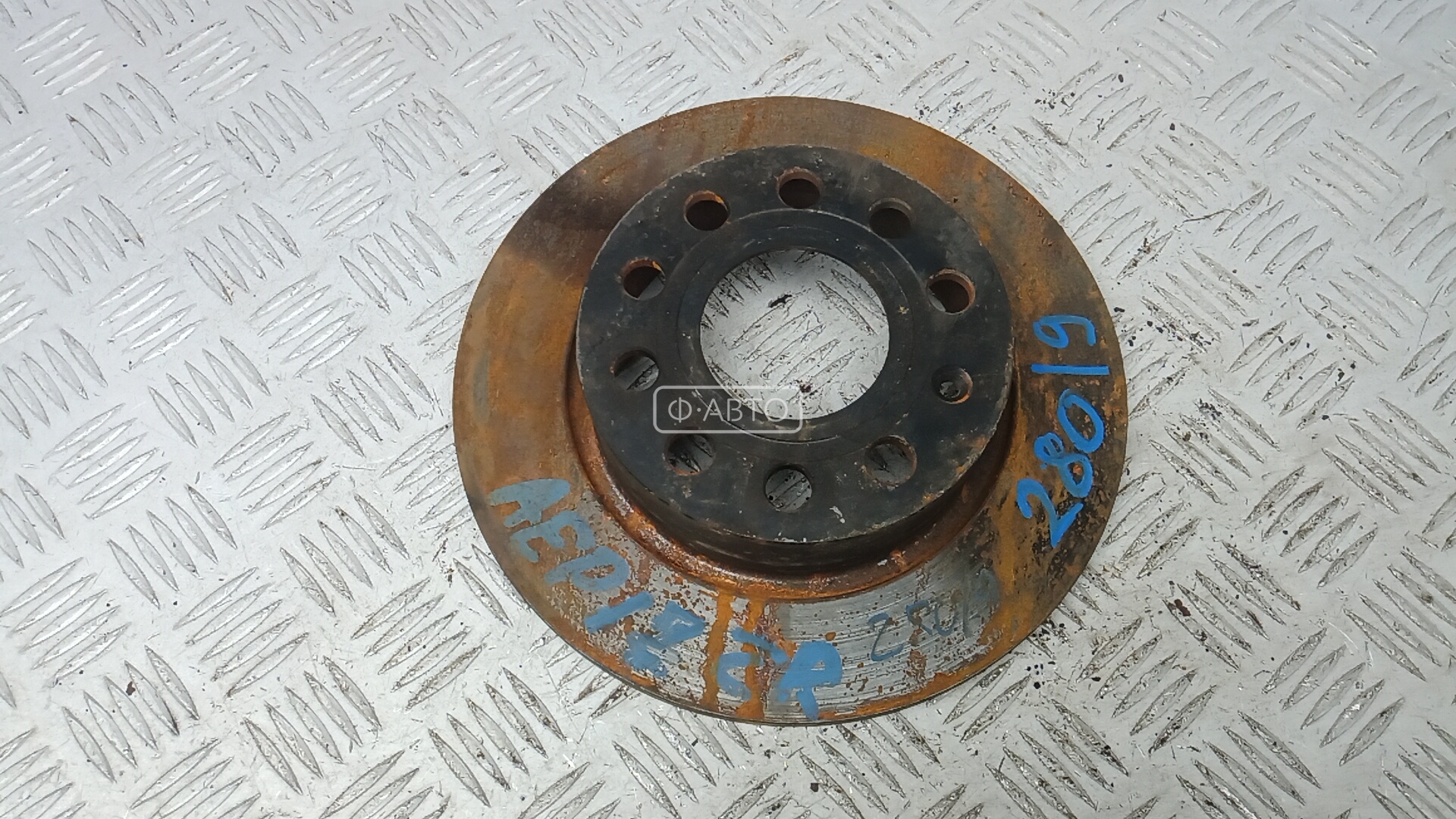 Диск тормозной задний