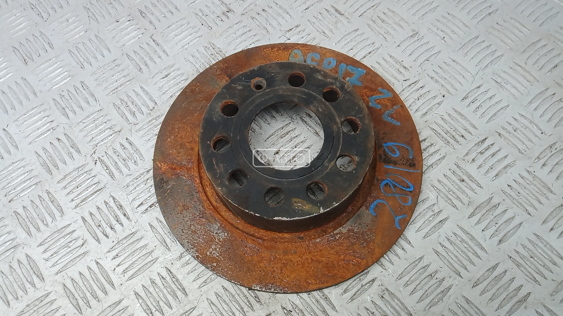 Диск тормозной задний