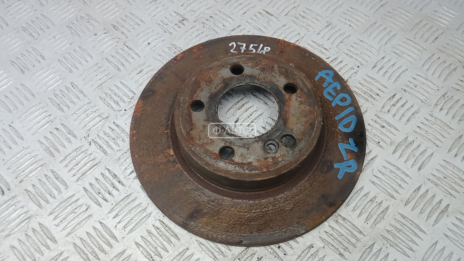 Диск тормозной задний