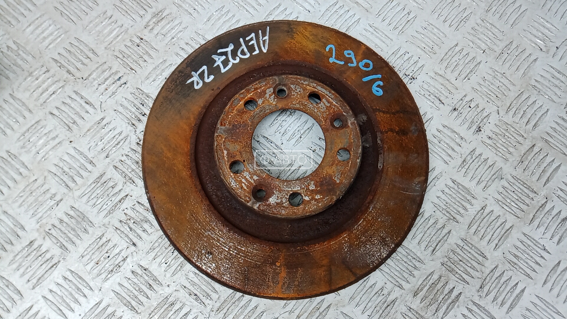 Диск тормозной задний