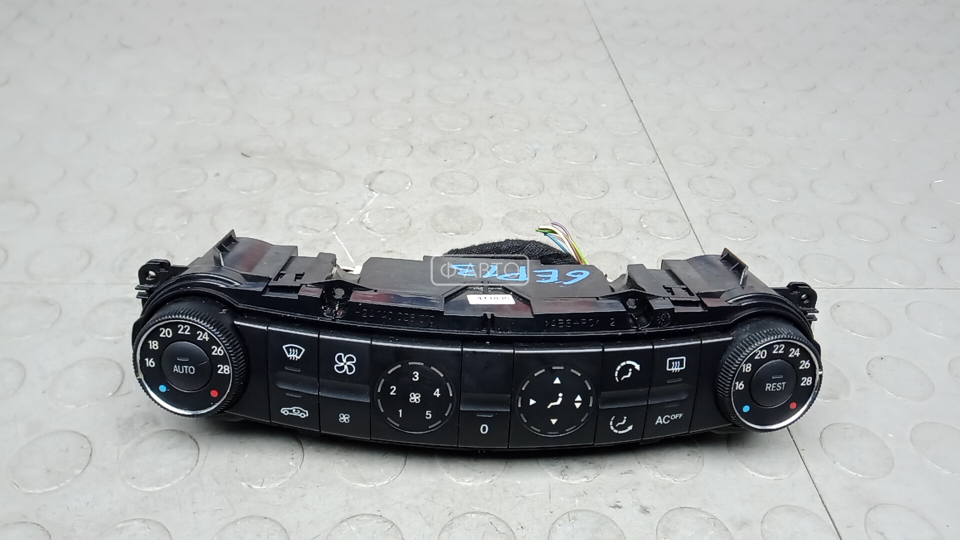 Блок управления печки и климат-контроля