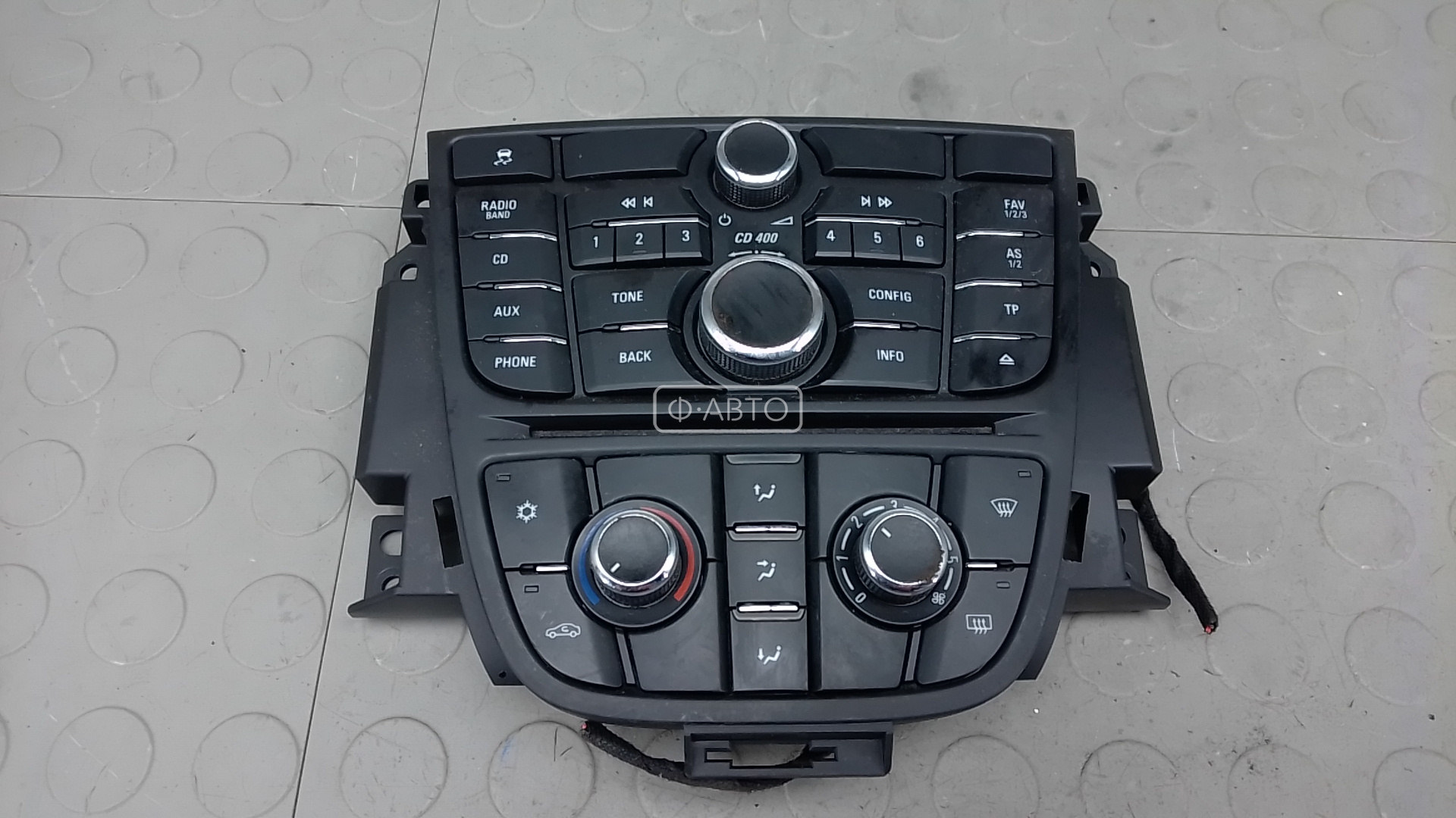 Блок управления печки и климат-контроля