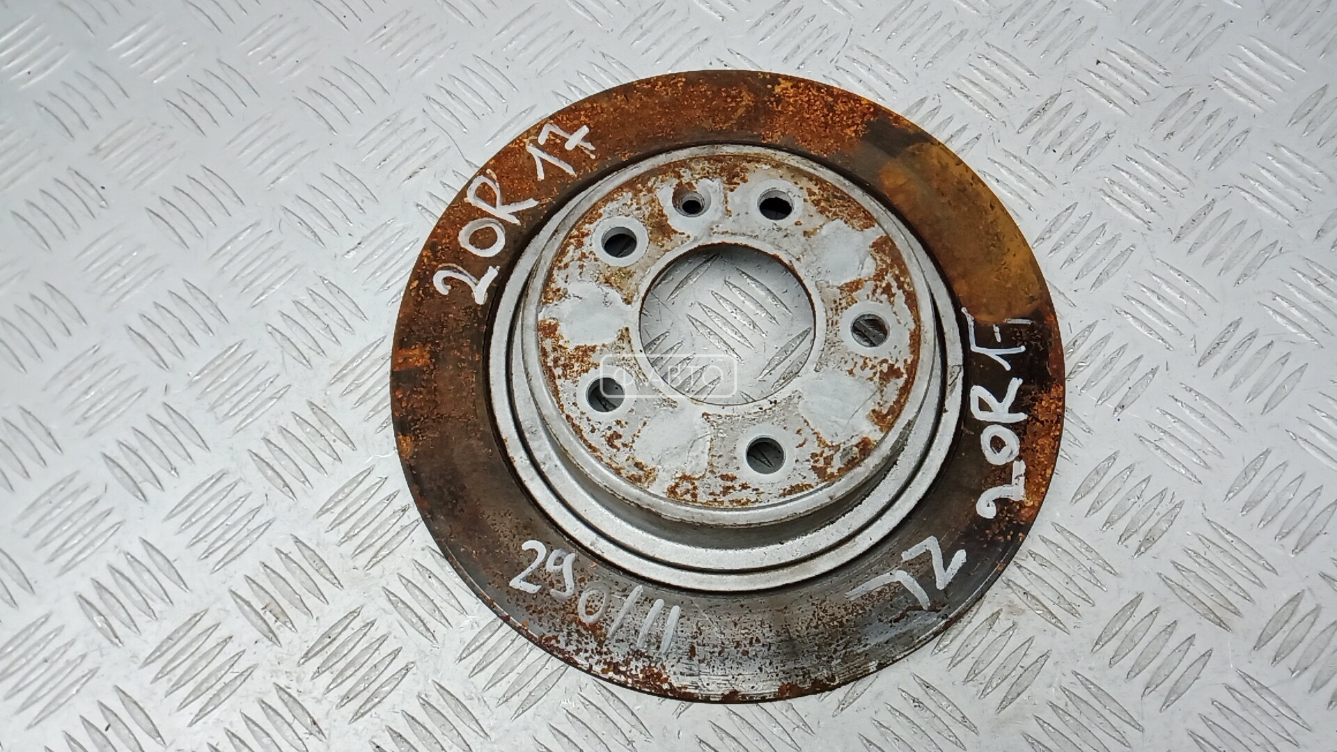 Диск тормозной задний