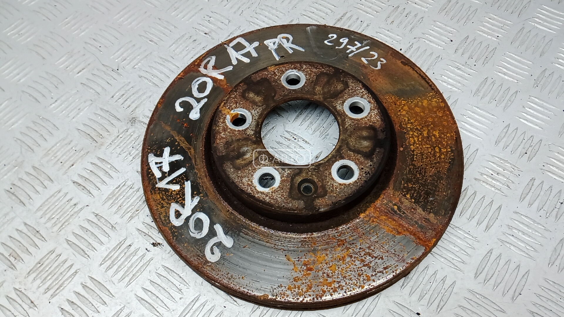 Диск тормозной передний