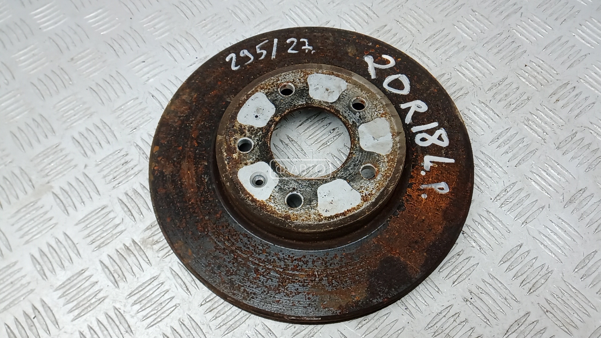 Диск тормозной передний