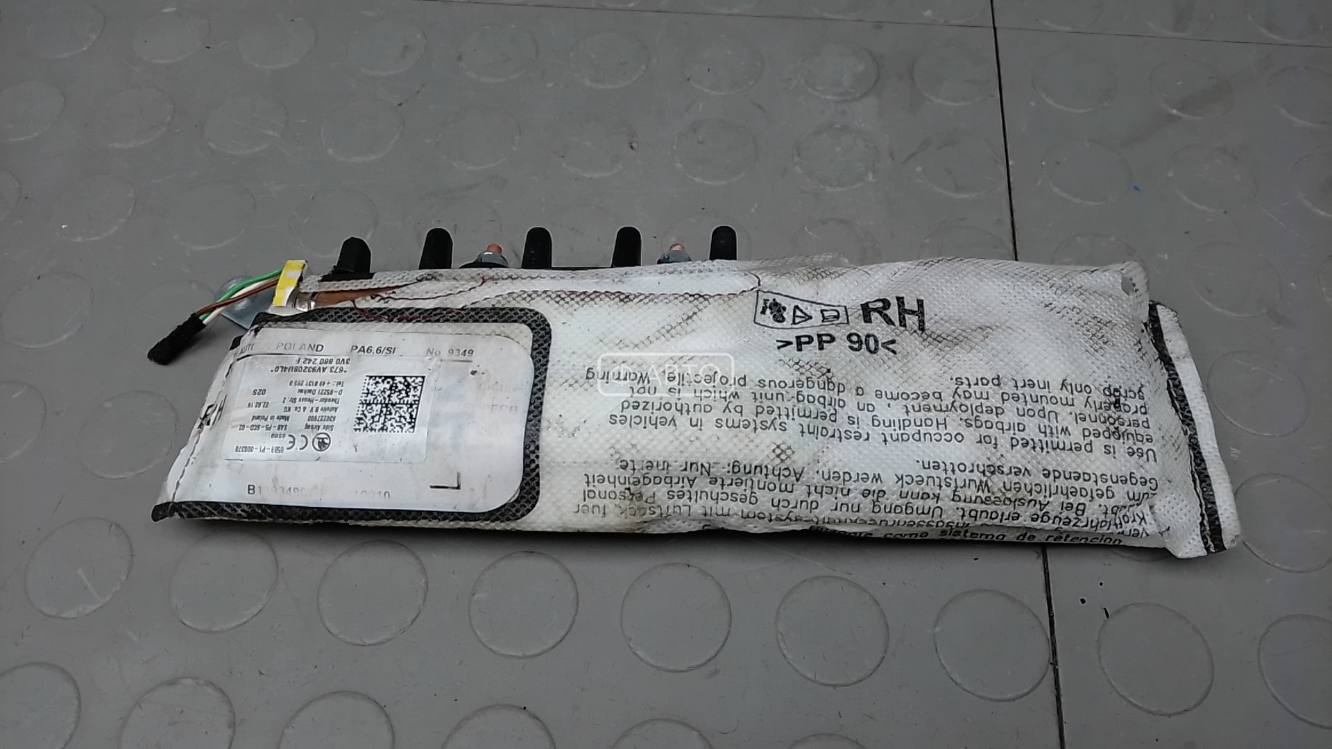 Подушка сидения пассажира