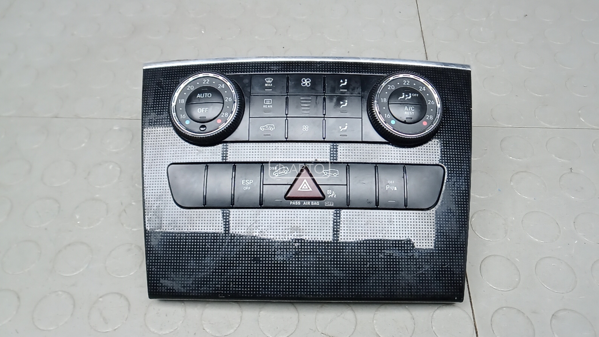 Блок управления печки и климат-контроля