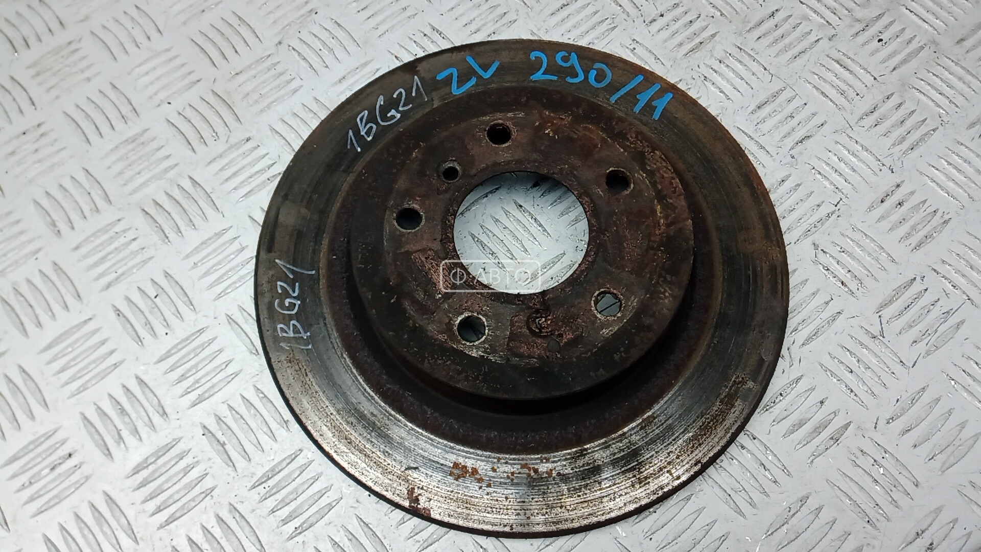 Диск тормозной задний