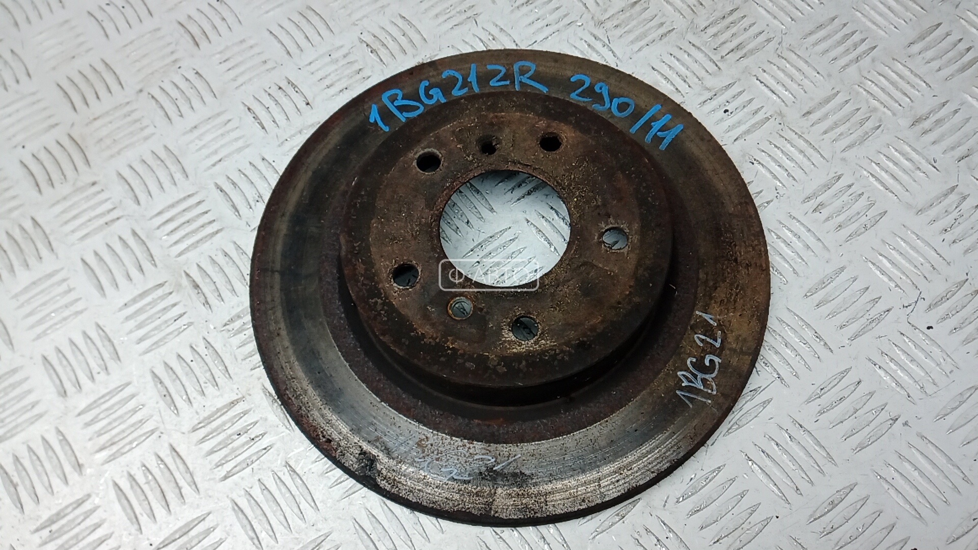 Диск тормозной задний