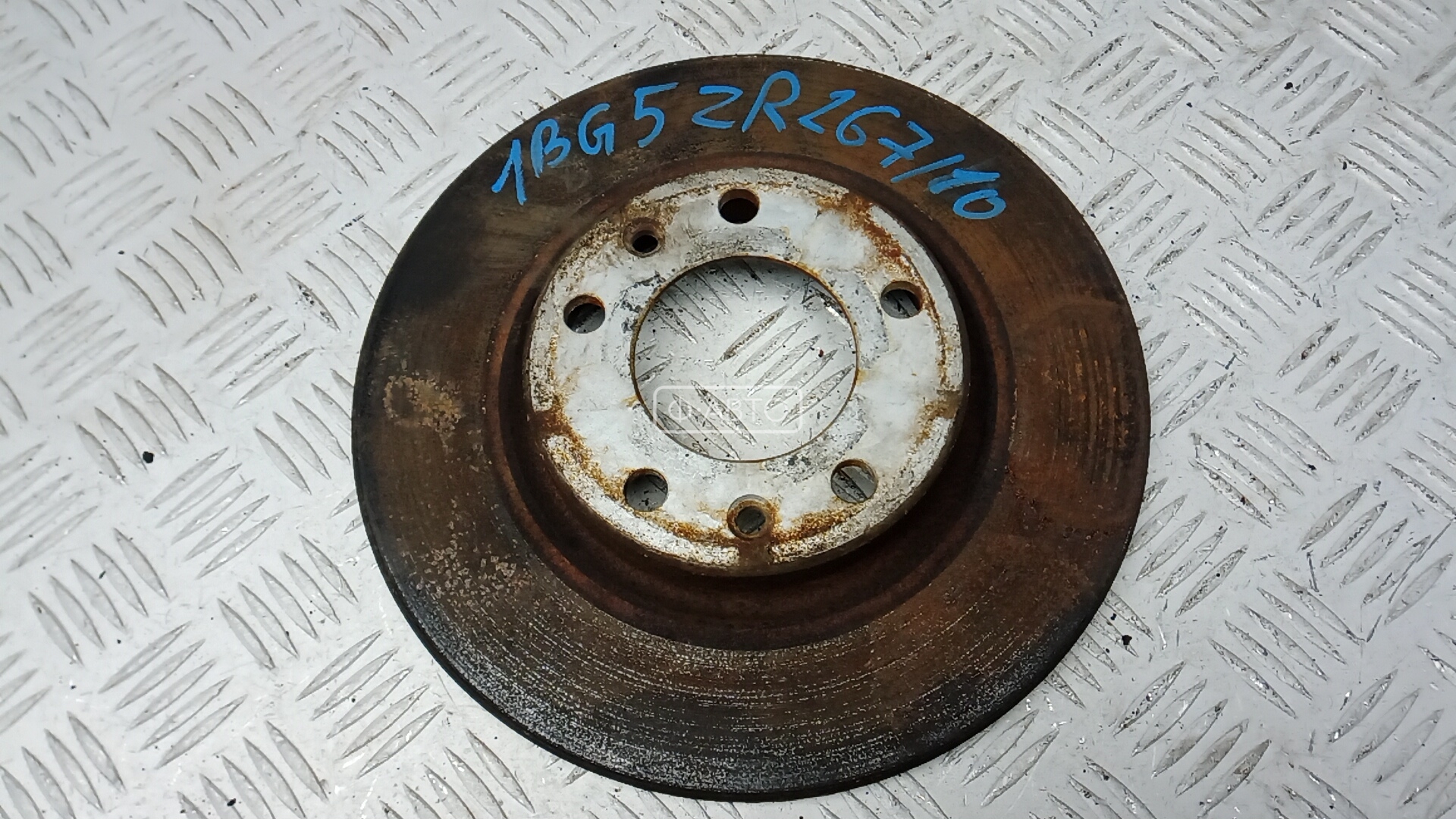 Диск тормозной задний