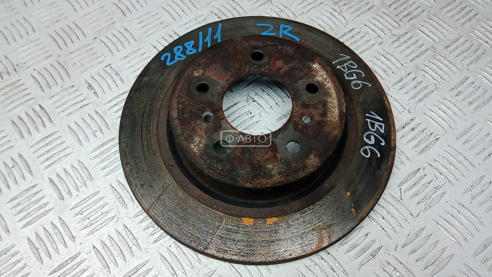 Диск тормозной задний
