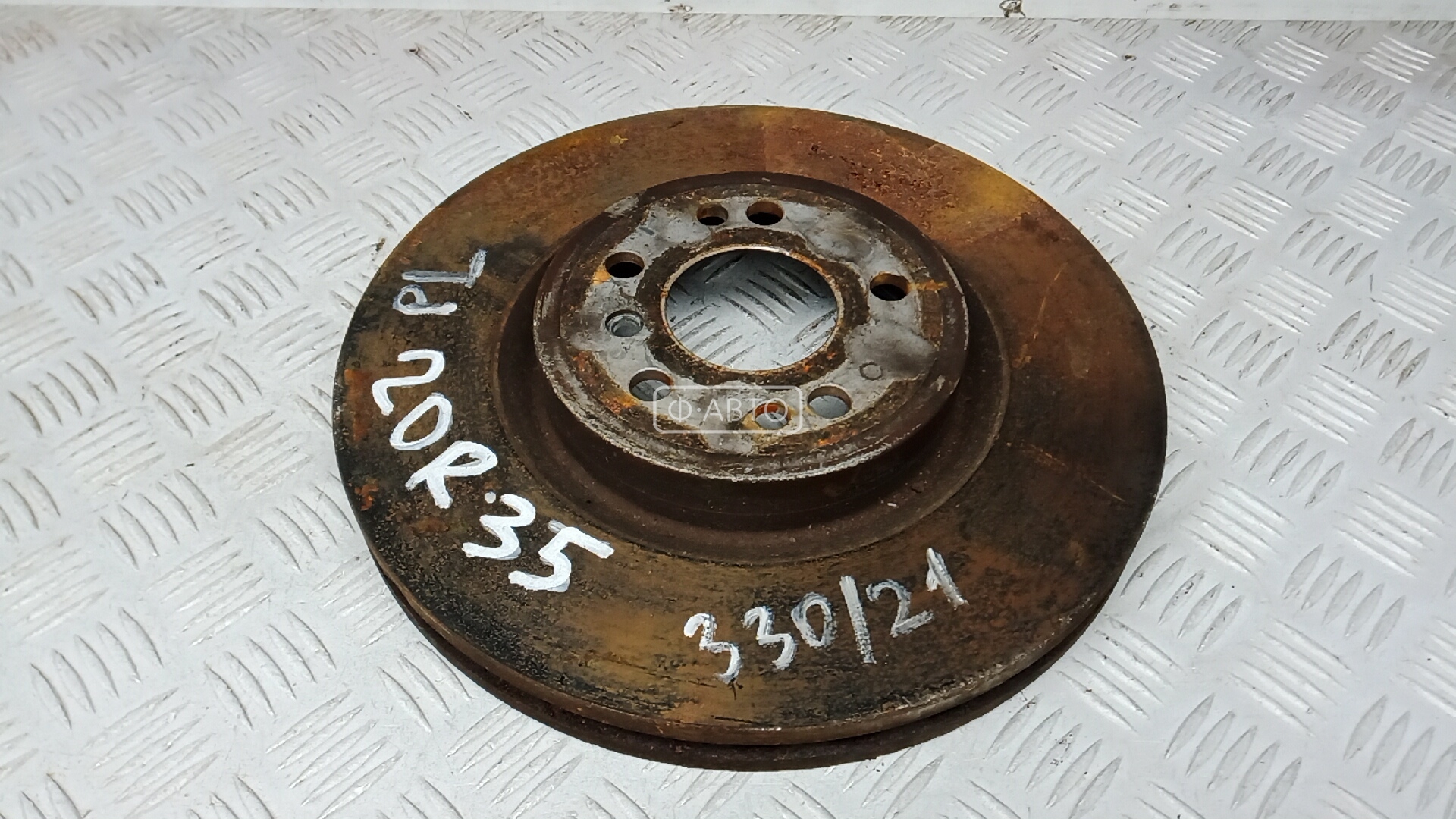 Диск тормозной передний